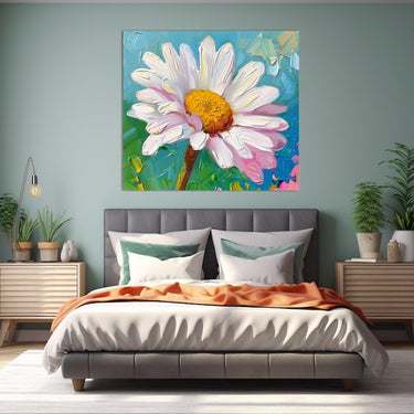 Acrylic Painting of a Flower